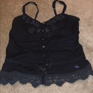 Beautiful Blue Button Up